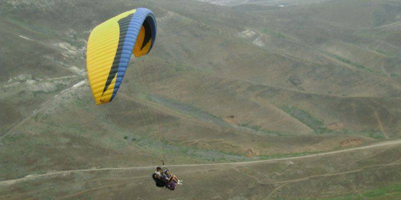 Paragliding passengers